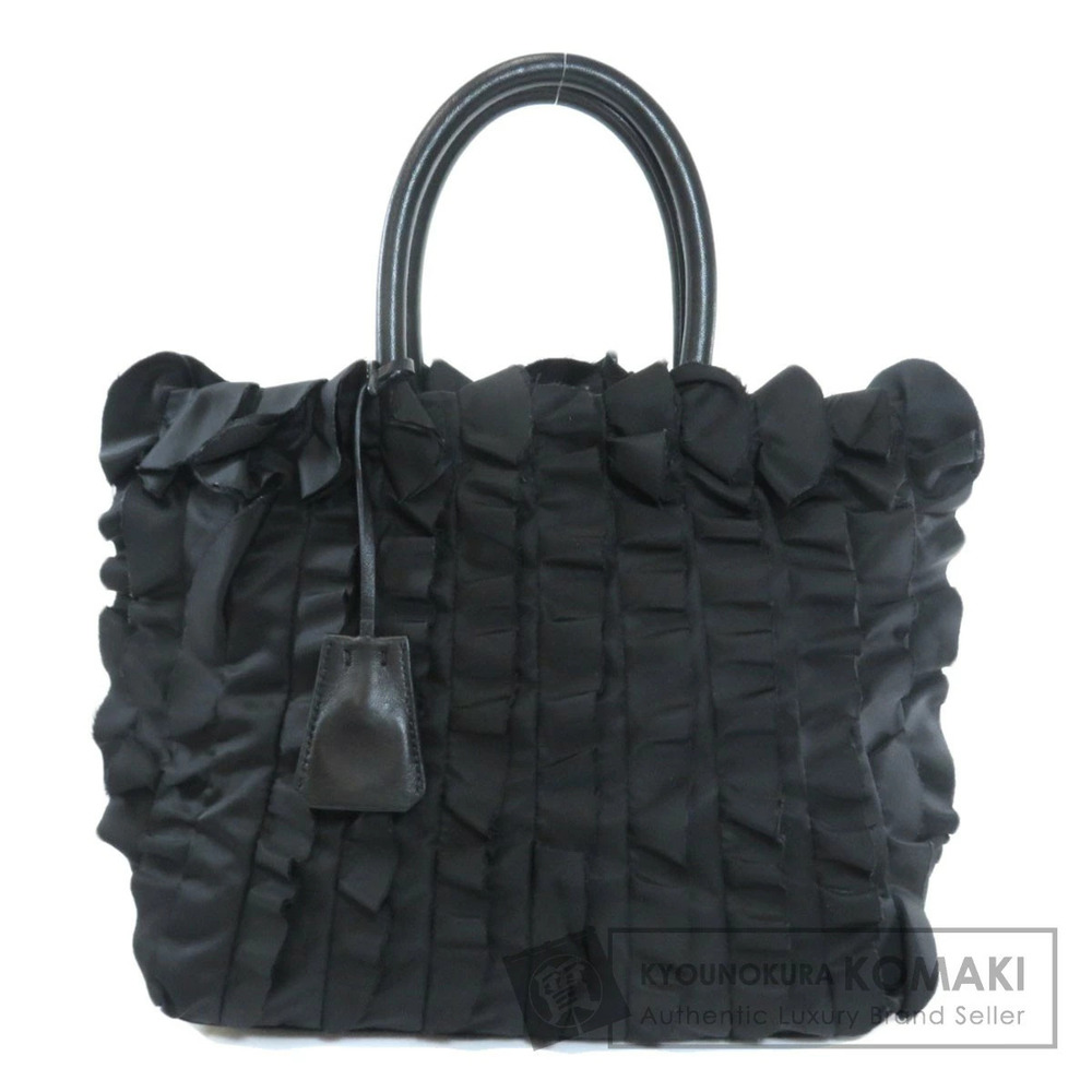Prada Tote Bag Charm Leather